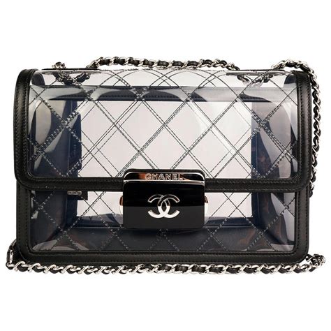 Chanel transparent bag